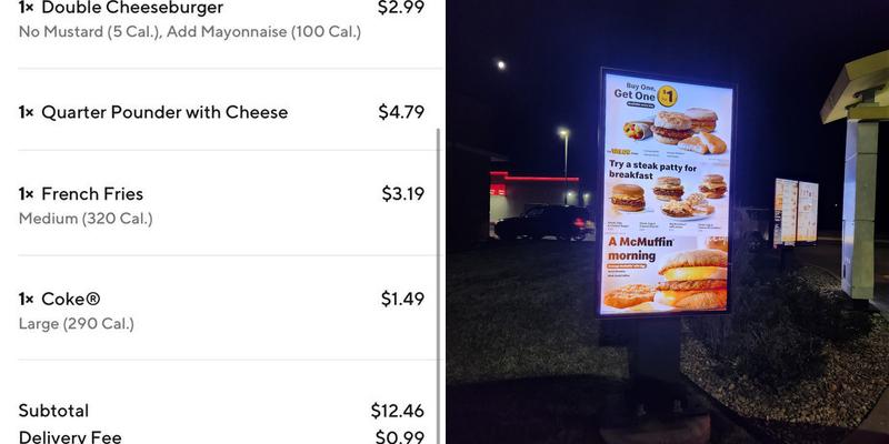 McDonald's Menu