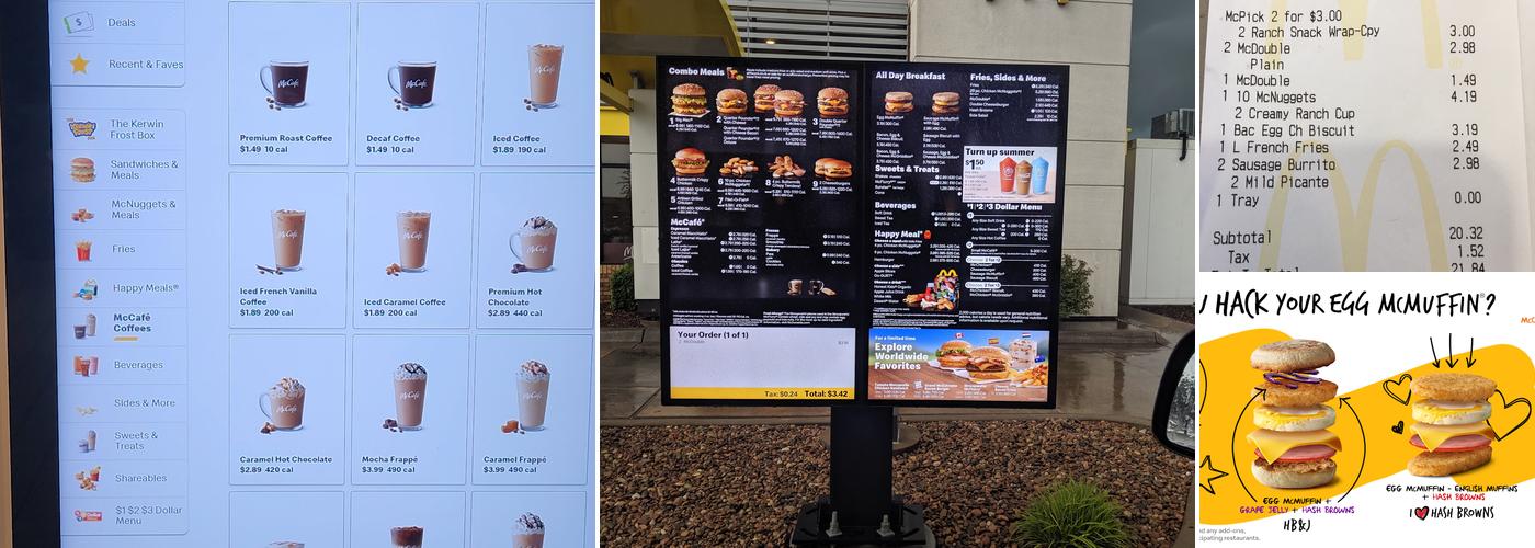 McDonald's Menu