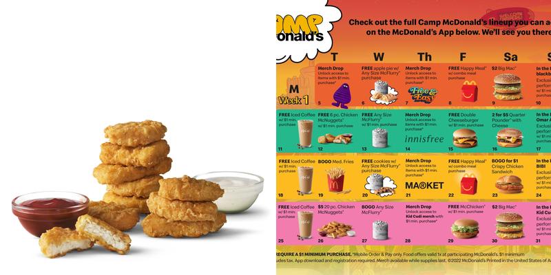 McDonald's Menu