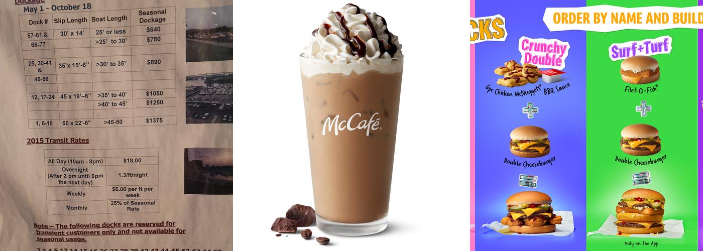 McDonald's Menu