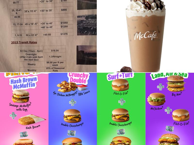 McDonald's Menu