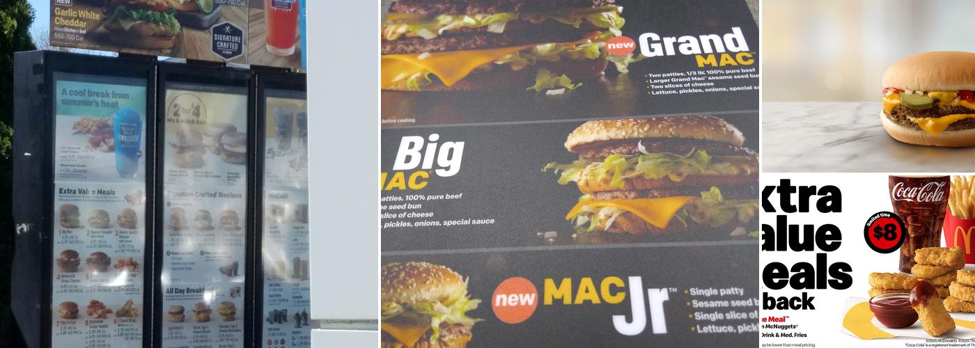 McDonald's Menu