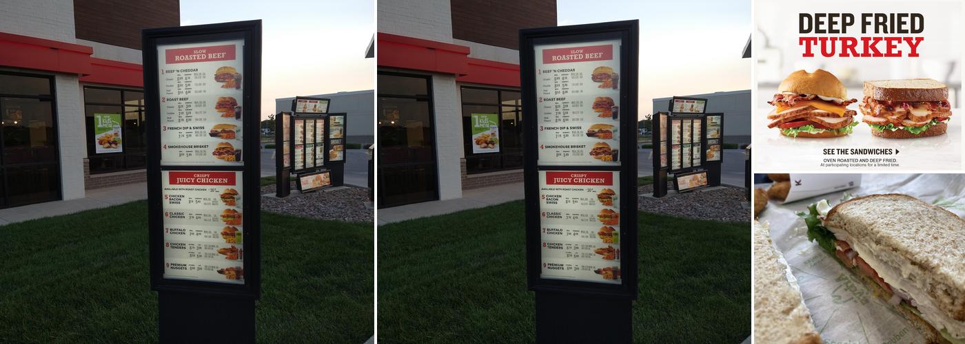 Arby's Menu
