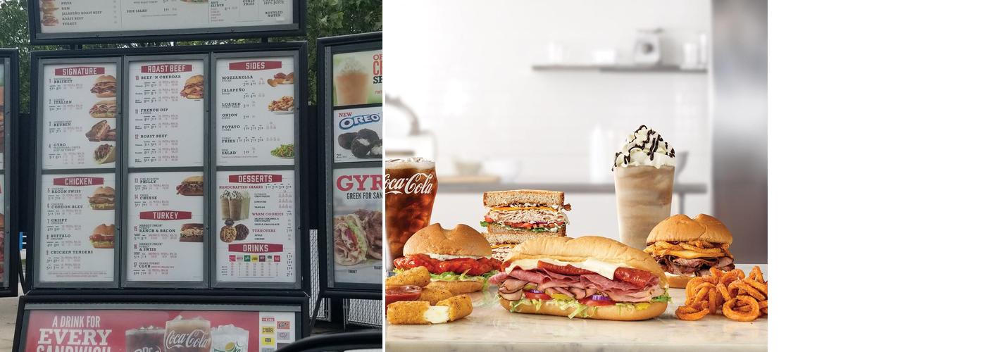 Arby's Menu