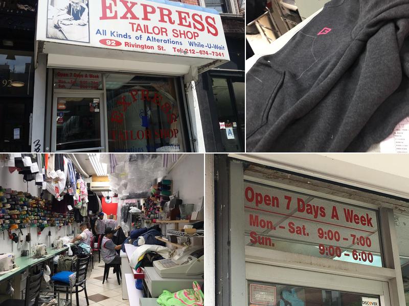 New Express Tailor Shop Inc