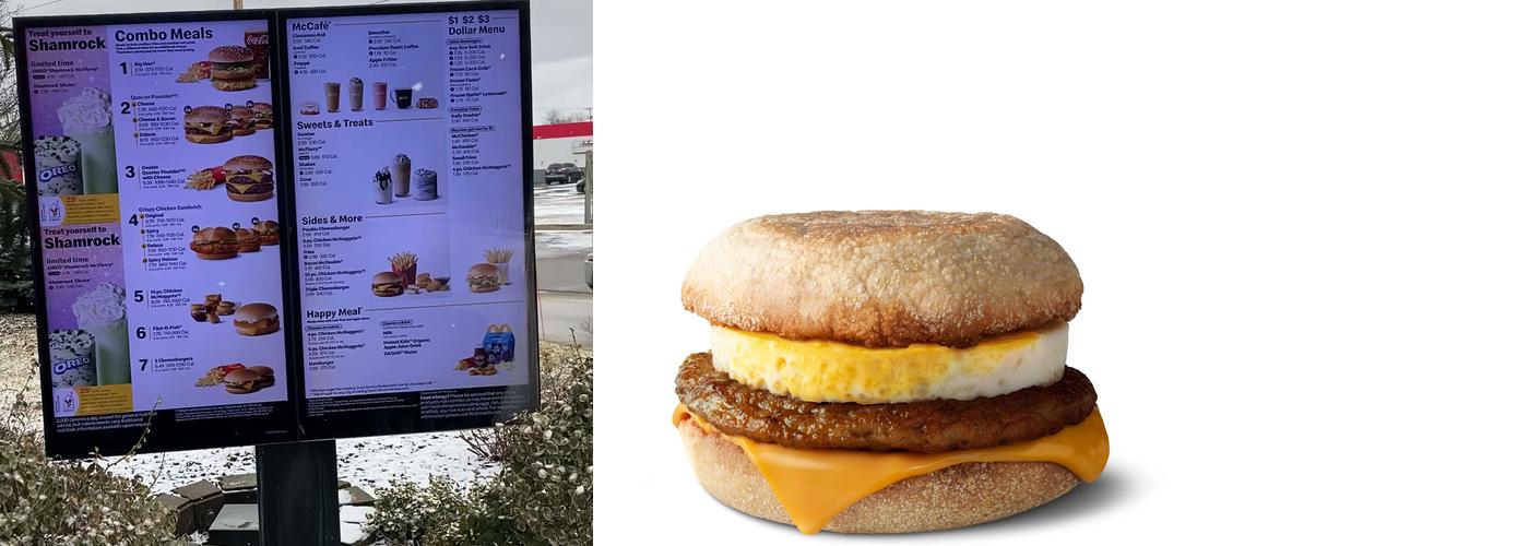 McDonald's Menu