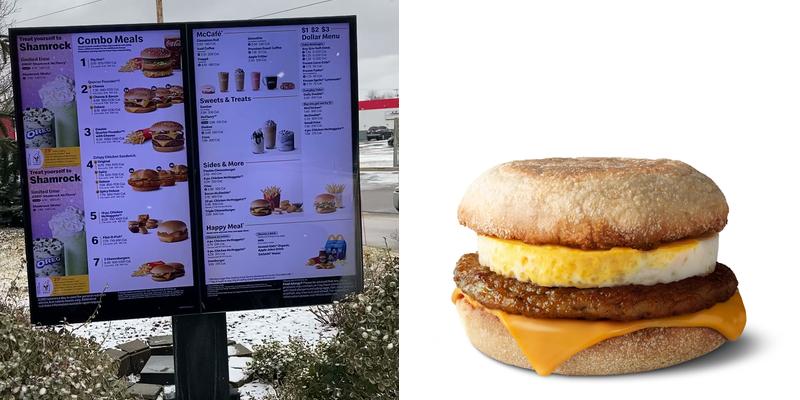 McDonald's Menu