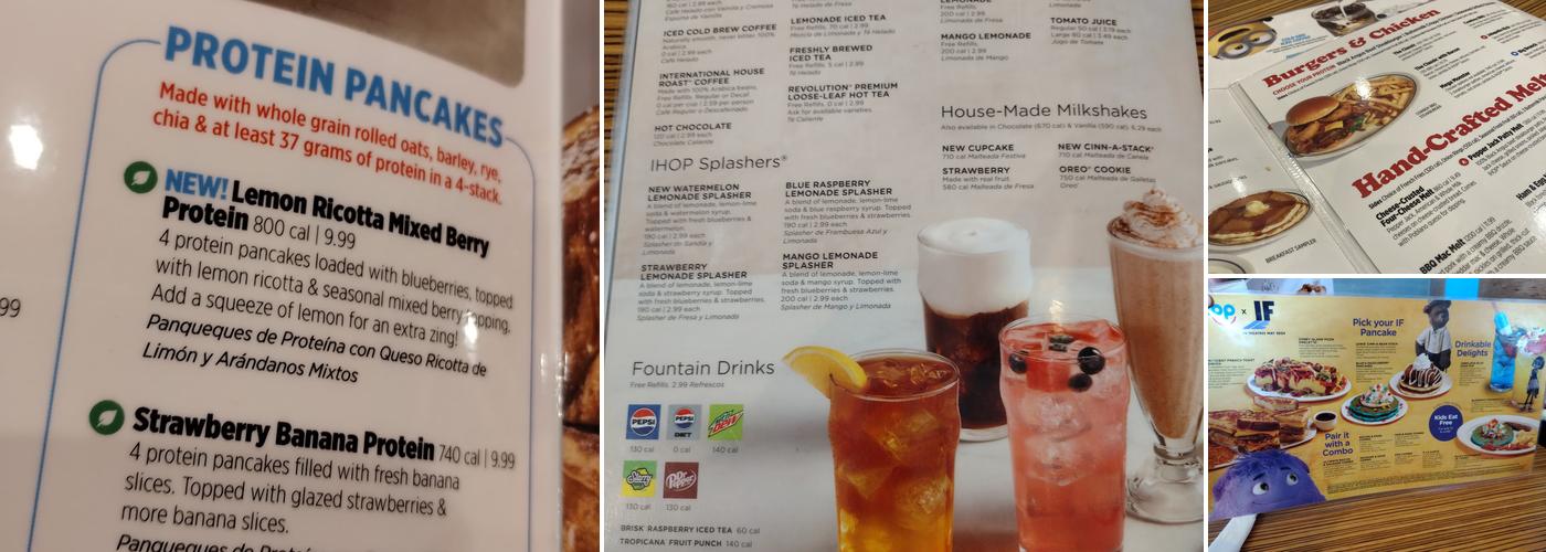 IHOP Menu
