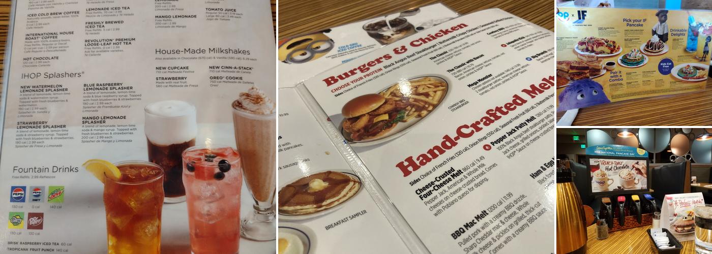IHOP Menu