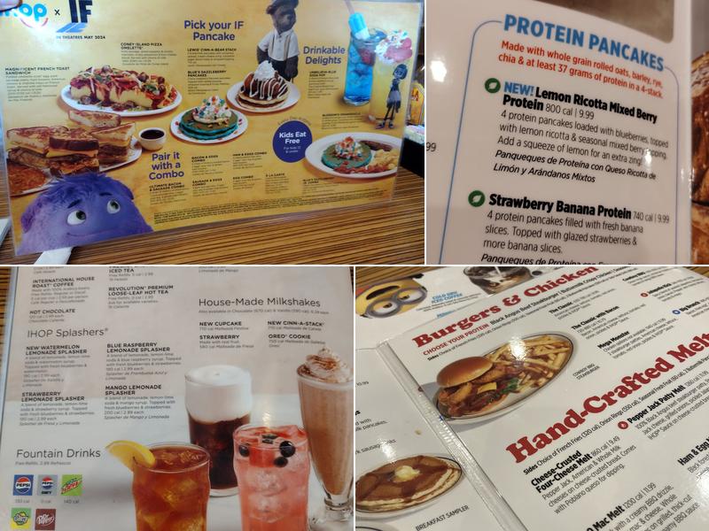IHOP Menu