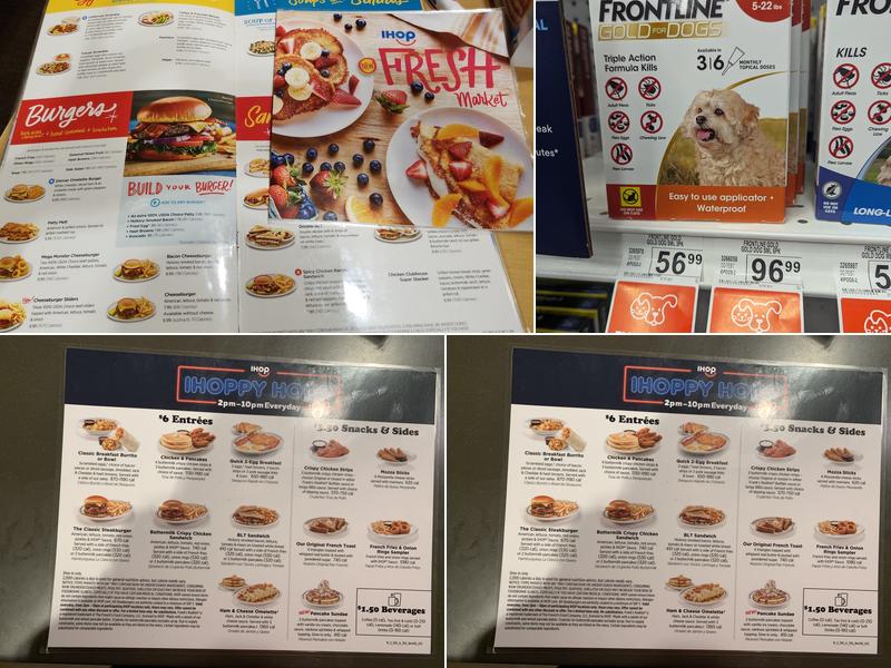 IHOP Menu