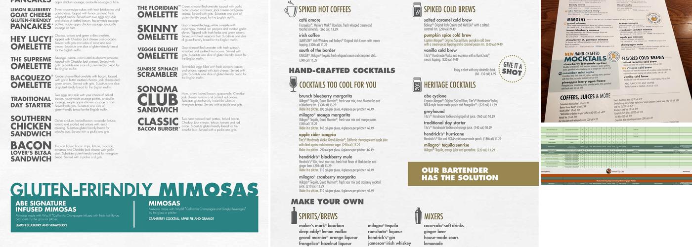 Another Broken Egg Cafe Menu