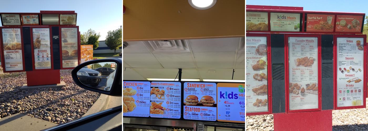 Popeyes Louisiana Kitchen Menu