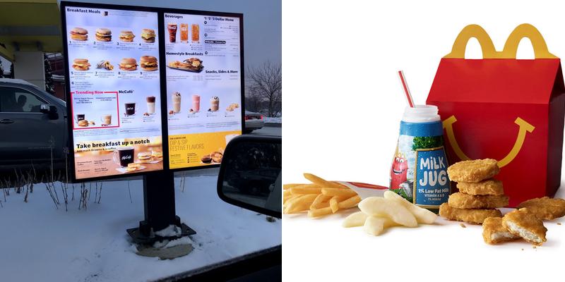 McDonald's Menu