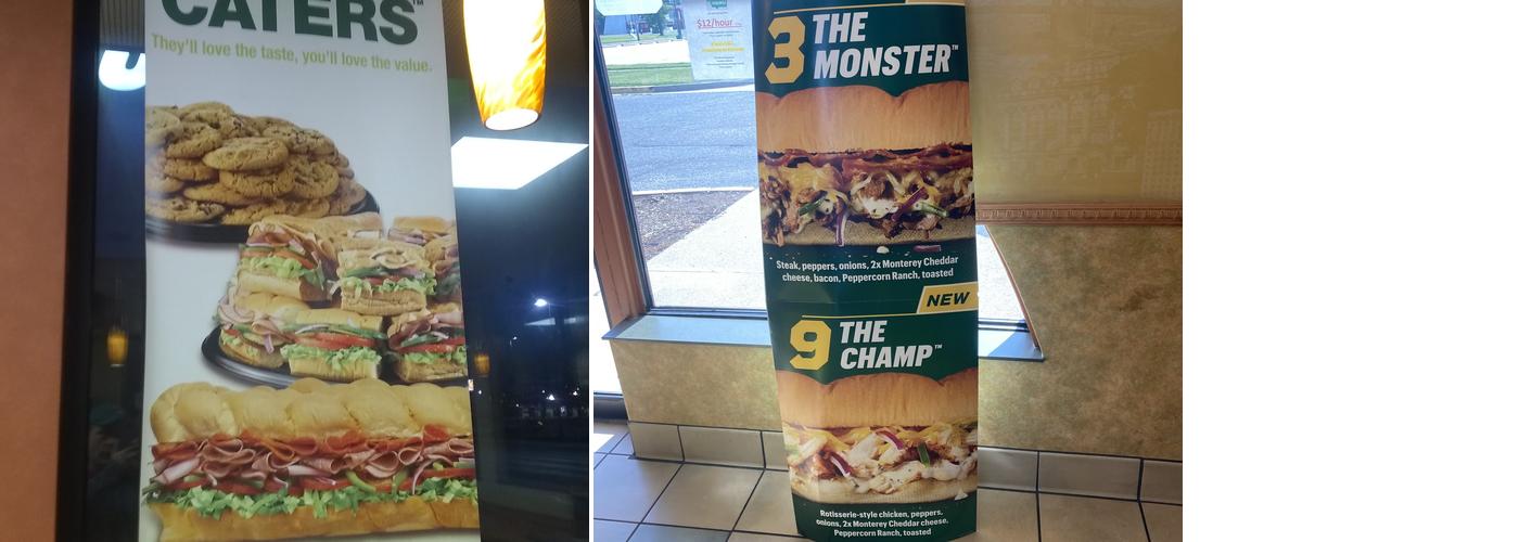 Subway Menu