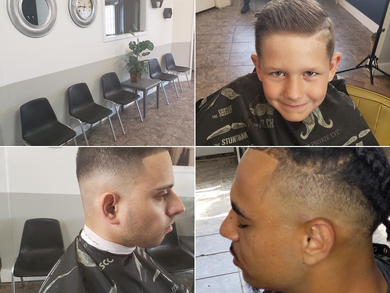 Cutting up barbershop