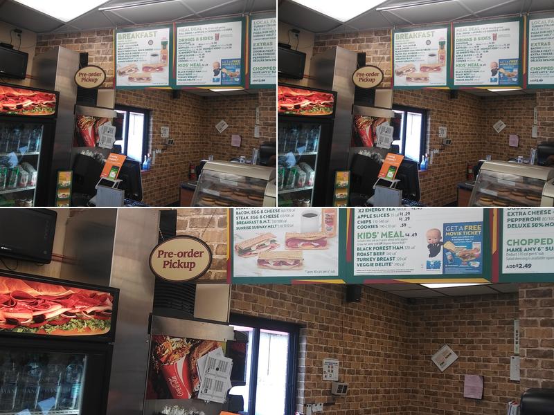 Subway Menu