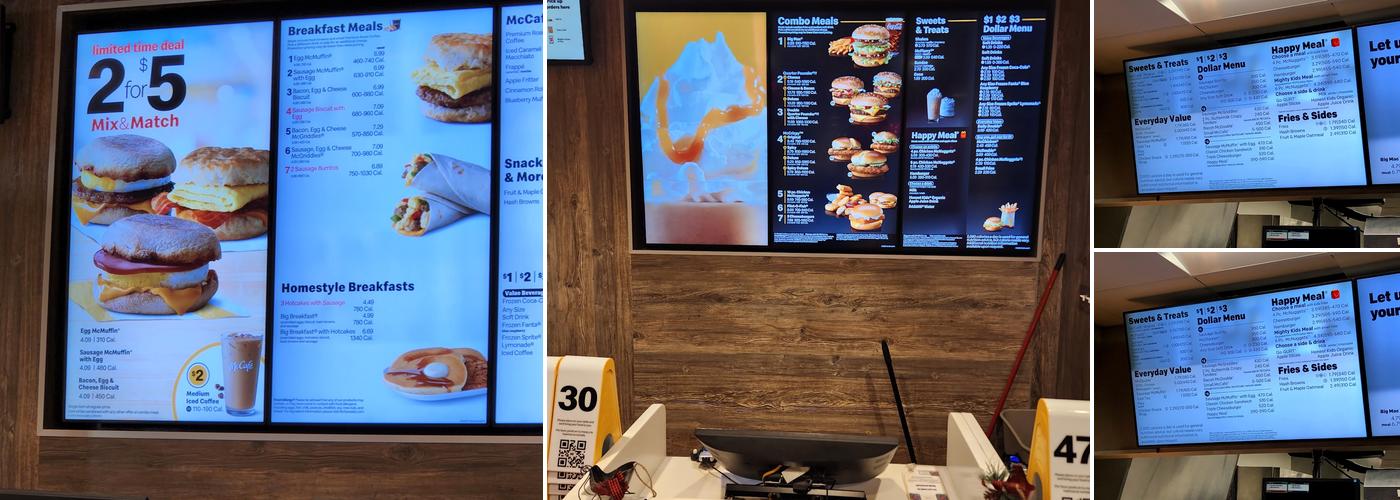 McDonald's Menu