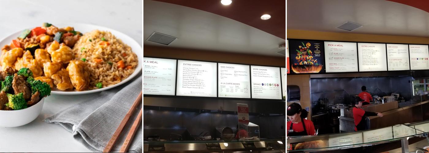 Panda Express Menu