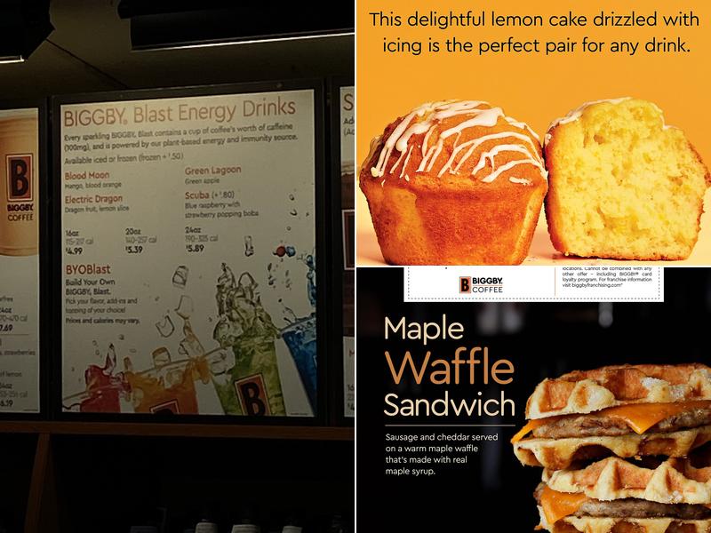 BIGGBY COFFEE Menu