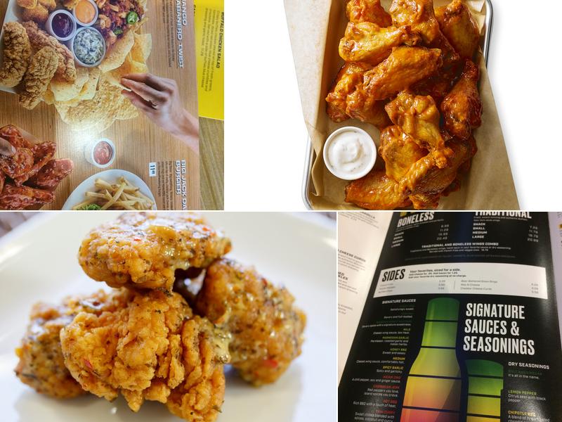 Buffalo Wild Wings Menu