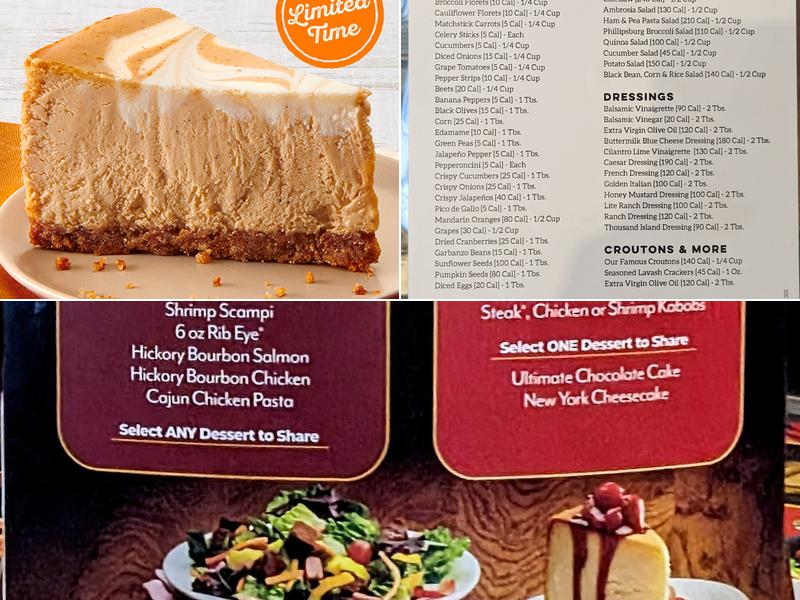Ruby Tuesday Menu