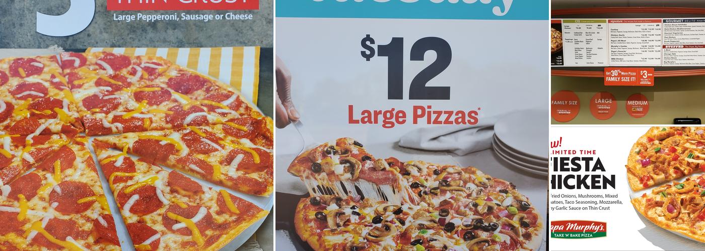 Papa Murphy's | Take 'N' Bake Pizza Menu