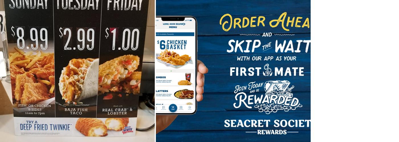 Long John Silver's | A&W Menu