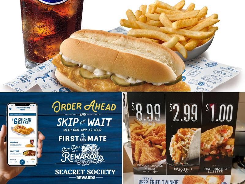 Long John Silver's | A&W Menu