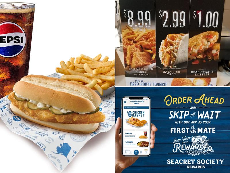 Long John Silver's | A&W Menu