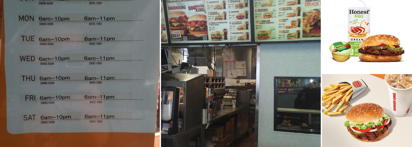 Burger King Menu