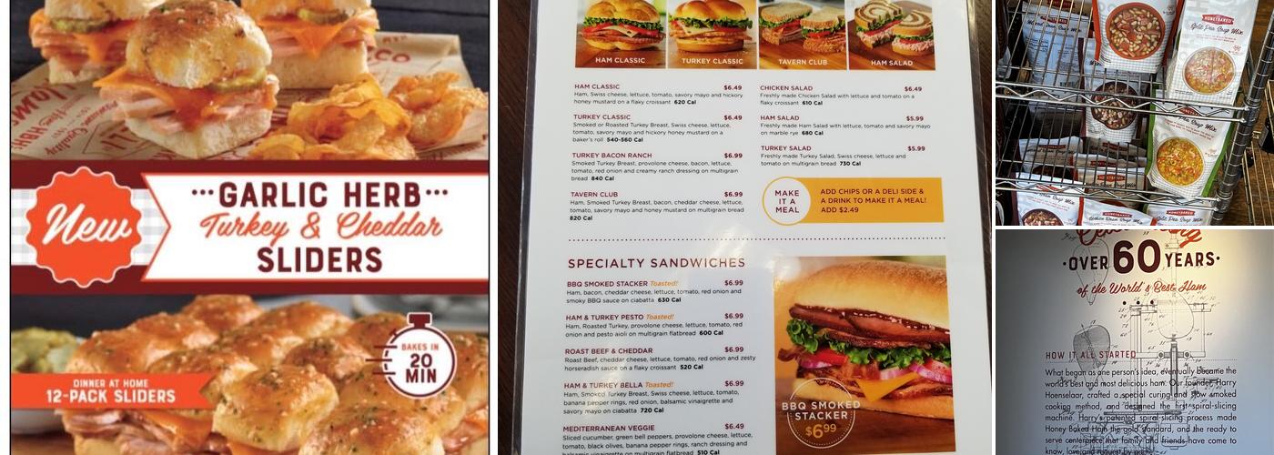 The Honey Baked Ham Company Menu
