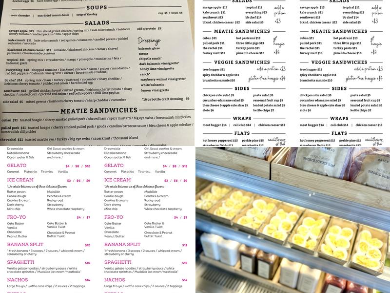 BRICK & BREAD Menu