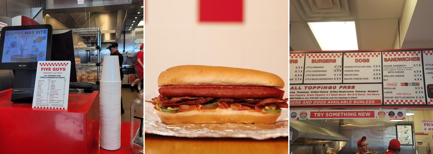 Five Guys Menu