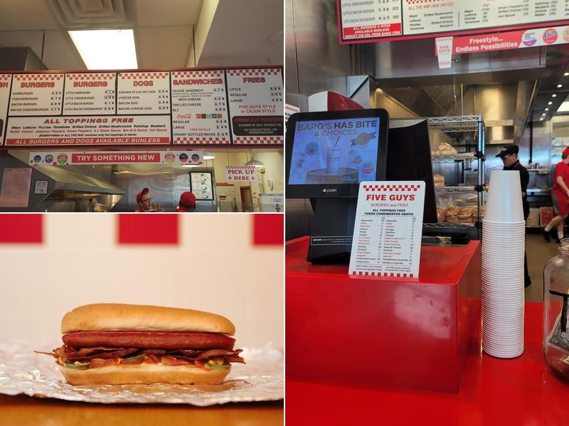Five Guys Menu
