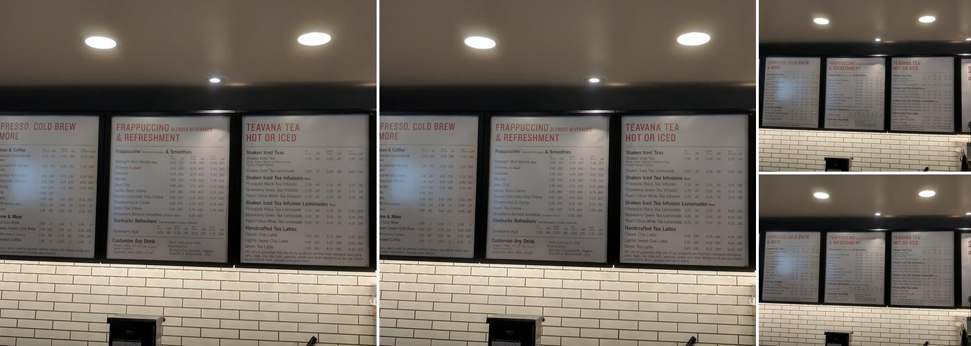 Starbucks Menu