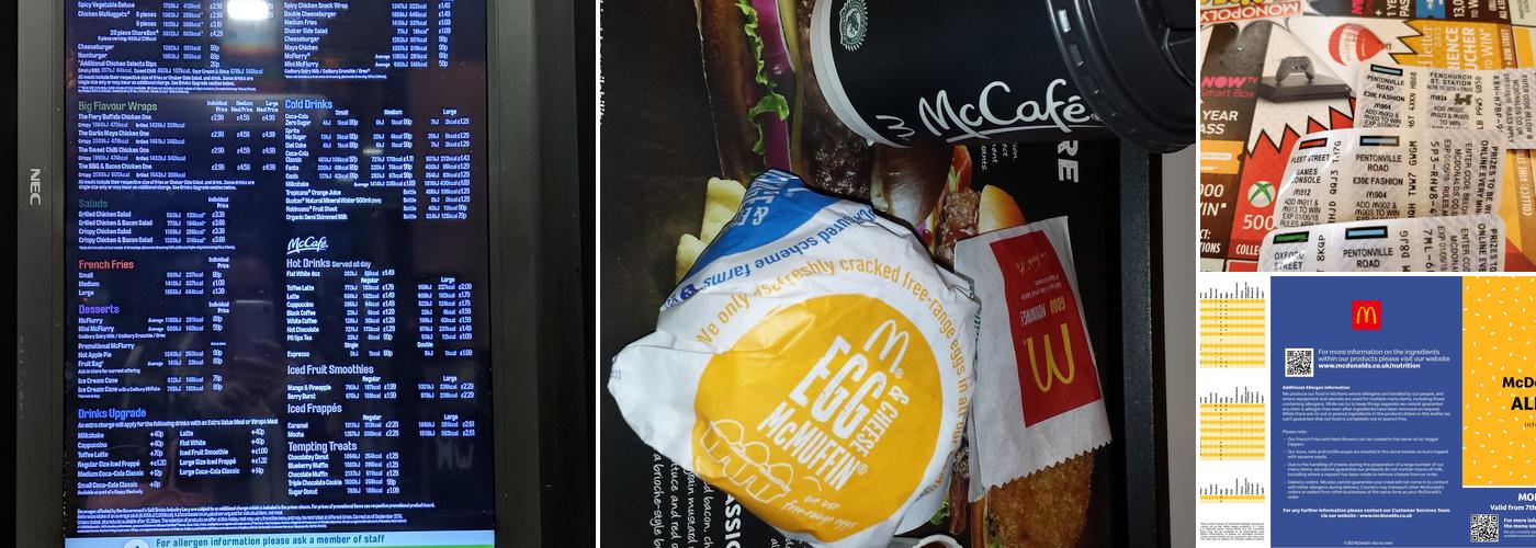 McDonald's Menu