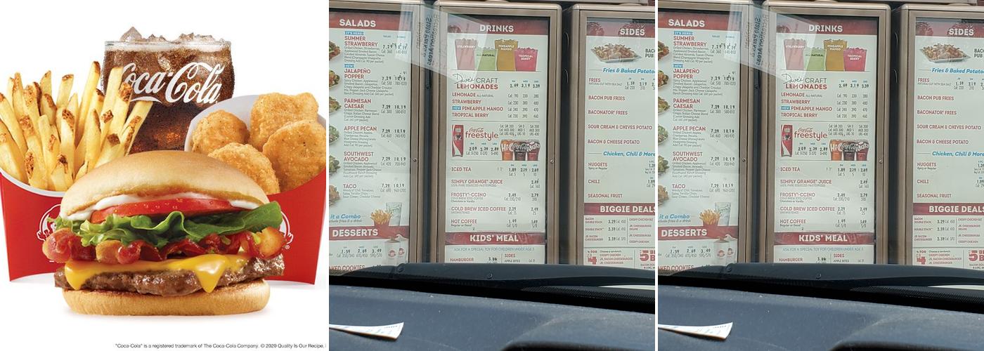 Wendy's Menu