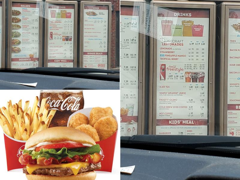 Wendy's Menu