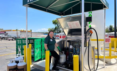 Propane Refill at U-Haul