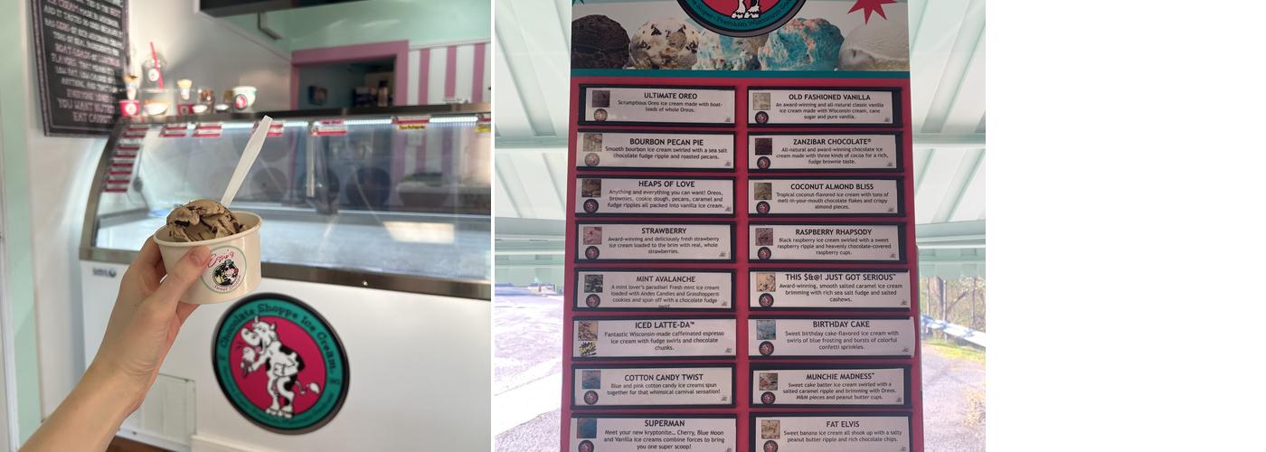 Essie's Sweet Shoppe Menu