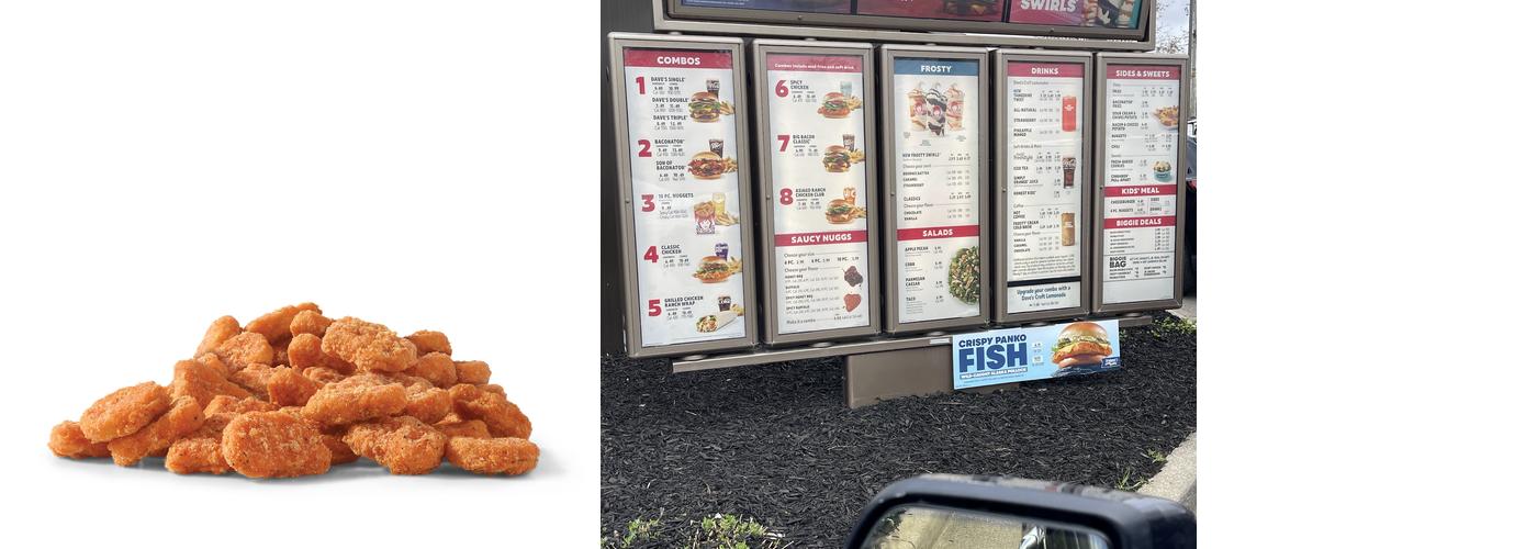 Wendy's Menu
