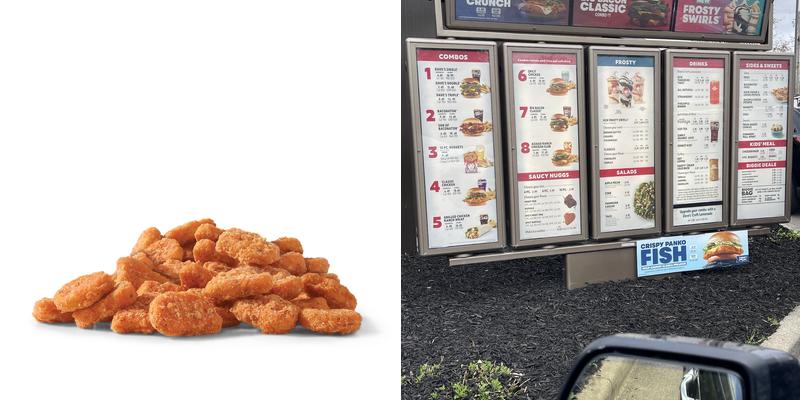 Wendy's Menu