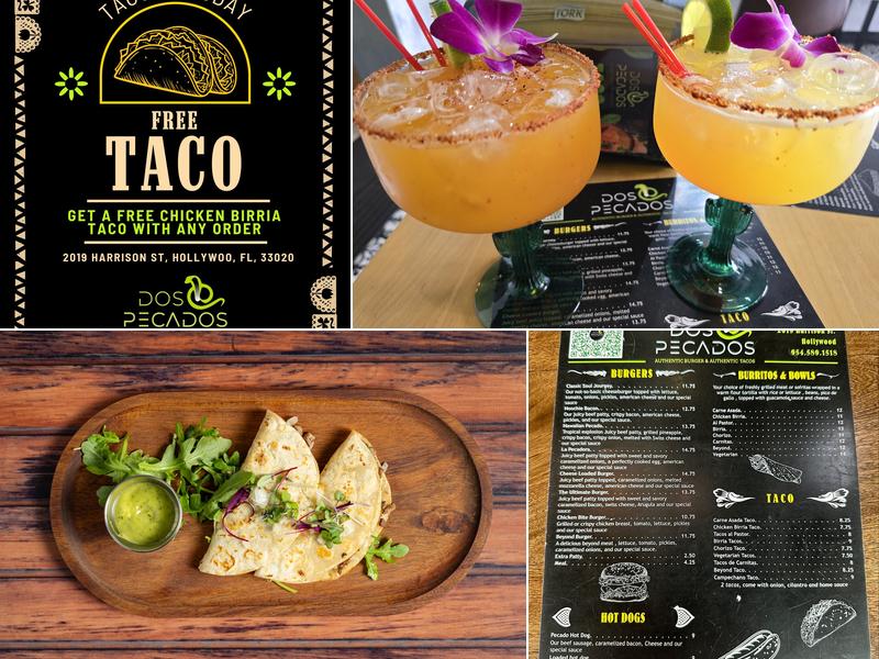 Dos Pecados Menu