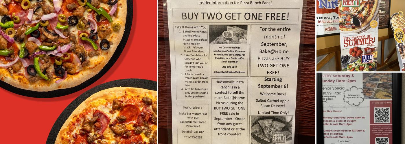 Pizza Ranch Menu