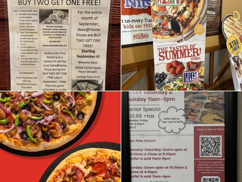 Pizza Ranch Menu