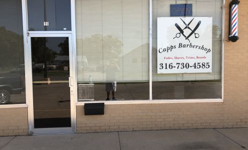 Capps Barber Shop 601 N Main St, El Dorado Kansas 67042