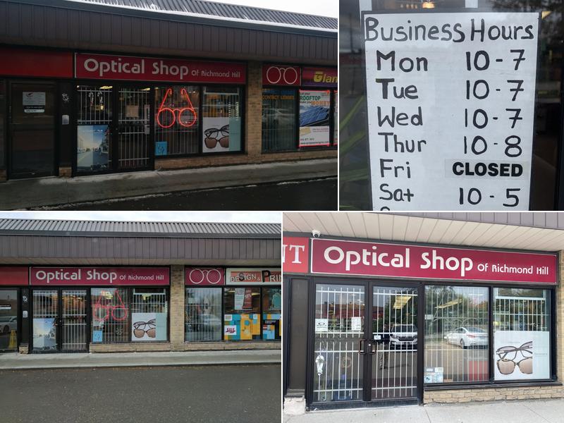 Optical Shop Of Richmond Hill Inc