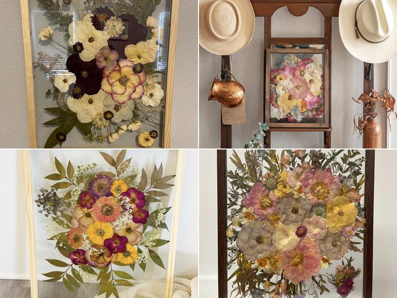 Texas Pressed Flowers