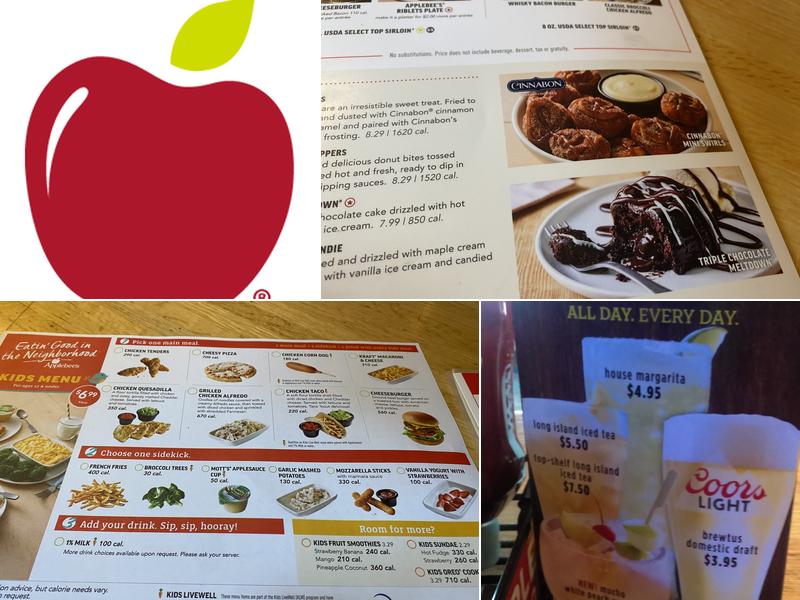 Applebee's Grill + Bar Menu